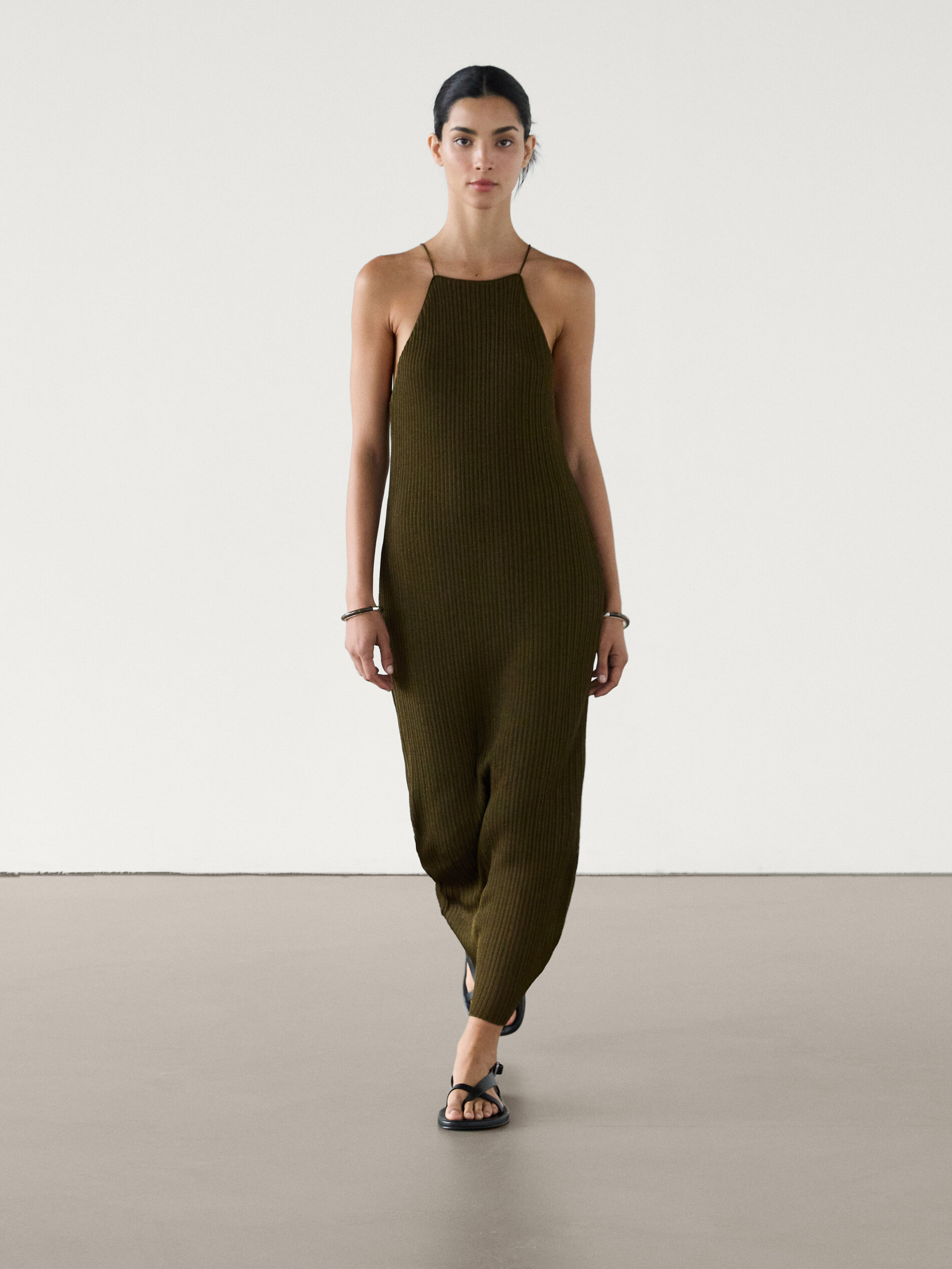 Massimo dutti grünes kleid Outlet